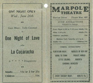 Before Metro Theatre it was the Marpole Movie Theatre