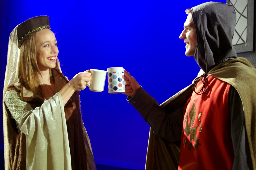 King Arthur and Guinevere Coffee Toast.